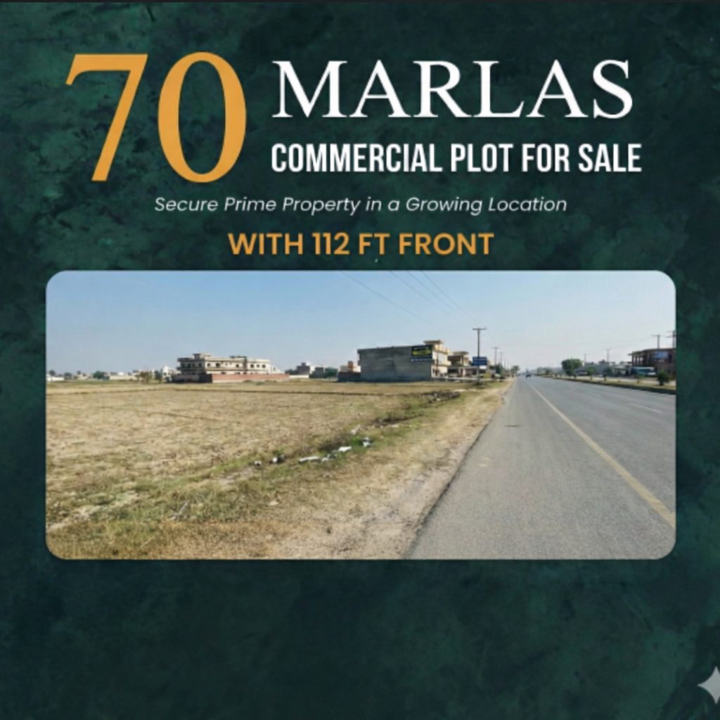 Commercial Plot for Sale in Daska
