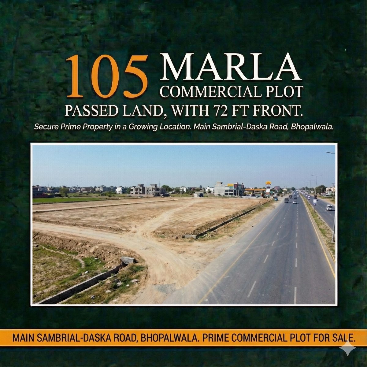 Commercial Plots for Sale in Bhopalwala