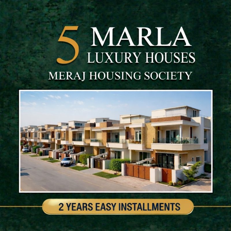 5 Marla House Meraj Housing Society