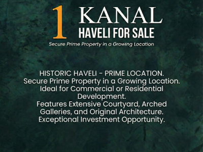 1 Kanal Haveli For Sale